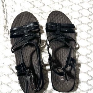 Privo by Clarks Black Sandals Durable Outdoor Design